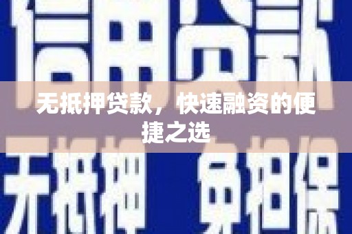 岳塘无抵押贷款，快速融资的便捷之选