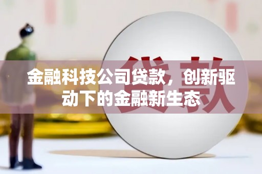 广陵金融科技公司贷款，创新驱动下的金融新生态