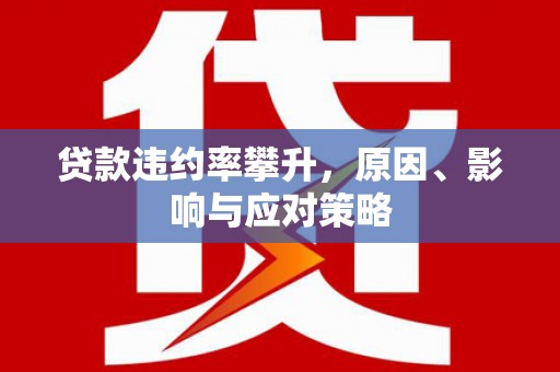 民丰贷款违约率攀升，原因、影响与应对策略