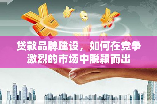 水林贷款品牌建设，如何在竞争激烈的市场中脱颖而出