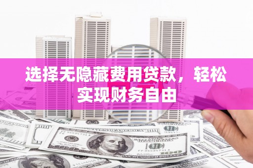 海伦选择无隐藏费用贷款，轻松实现财务自由