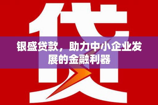 观塘银盛贷款，助力中小企业发展的金融利器