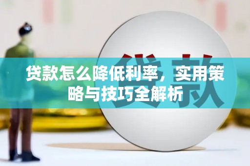宁明贷款怎么降低利率，实用策略与技巧全解析