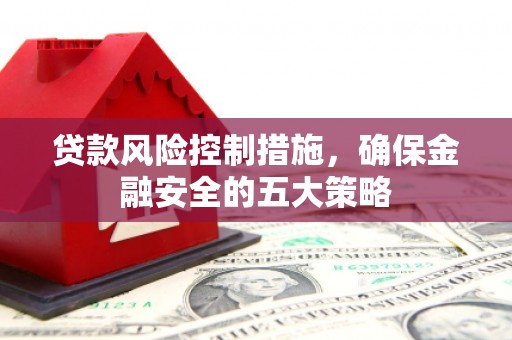 修水贷款风险控制措施，确保金融安全的五大策略