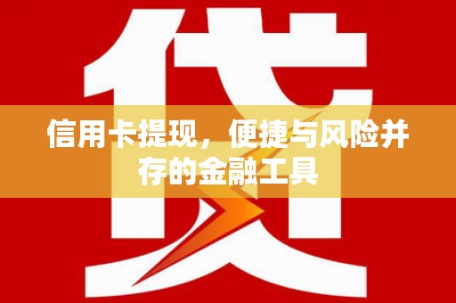 颍州信用卡提现，便捷与风险并存的金融工具