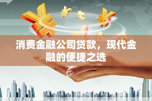 宽甸消费金融公司贷款，现代金融的便捷之选