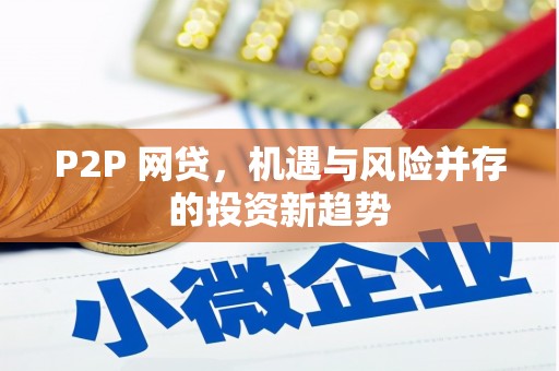 海端P2P 网贷，机遇与风险并存的投资新趋势