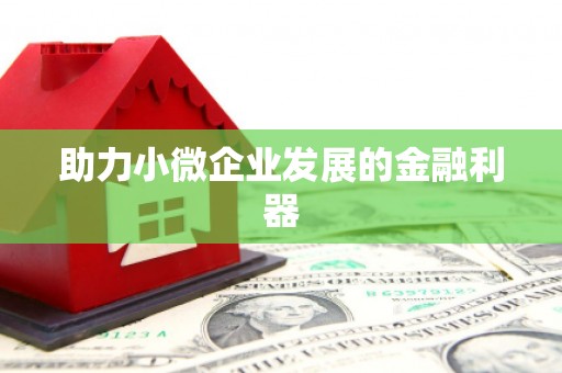 涿州助力小微企业发展的金融利器